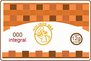 Harina 000 Panadera INTEGRAL Etiqueta WP mx Harina panadera 000 INTEGRAL marca molinos B&B
