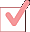 Checkmark sola ROSA MINI 30x