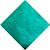 papelito de aluminio Dull aqua en forma de diamante 50x